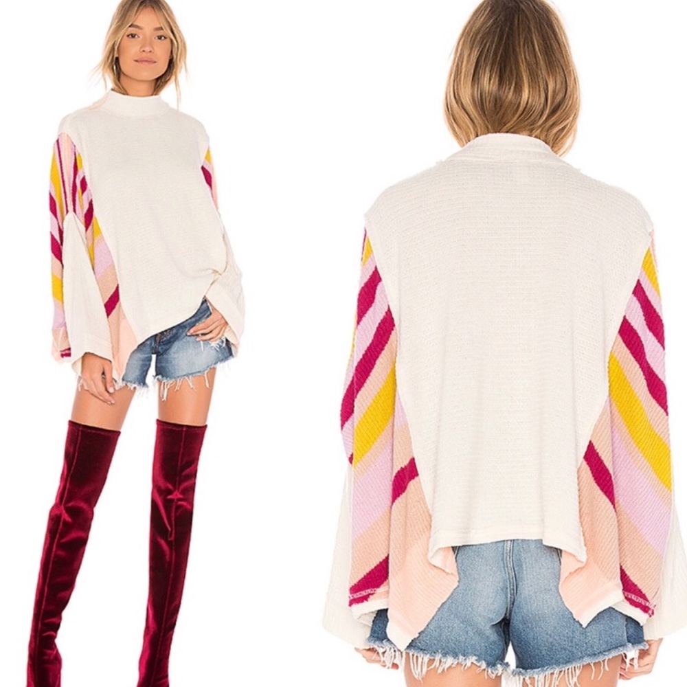 Free People Susie Swit Pullover Sweater Large